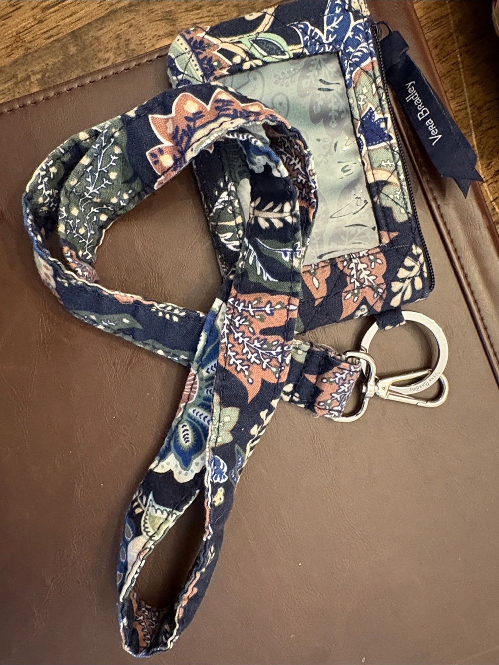 Vera Bradley Lanyard with ID Holder